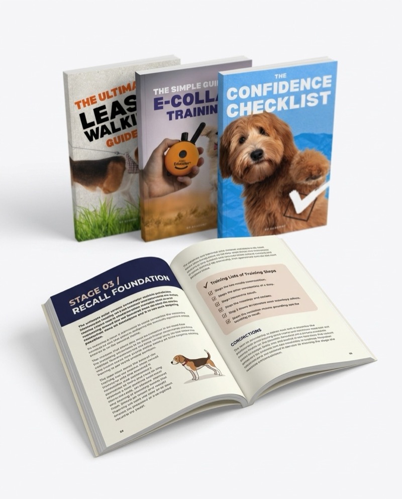 The Off-Leash Training Book Pack — 3 Books + Worksheets